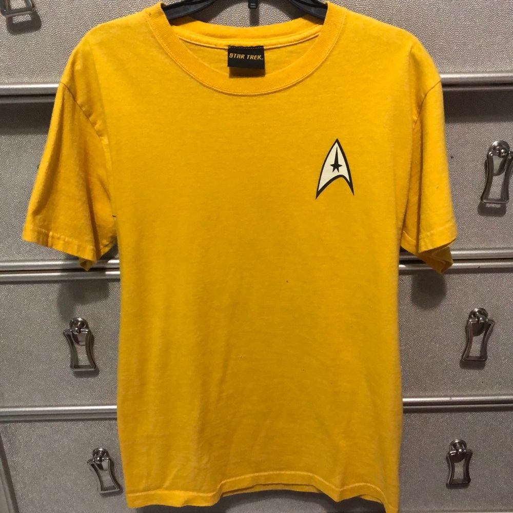 Yellow Star Trek Shirt
